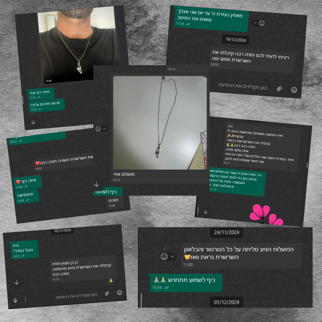 סט - שרשרת צמיד וטבעת קלאסיים