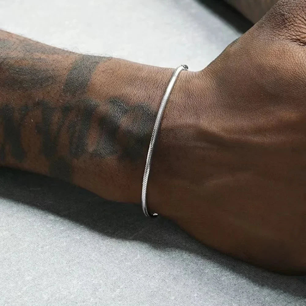 צמיד כסף 925 דק אלגנטי